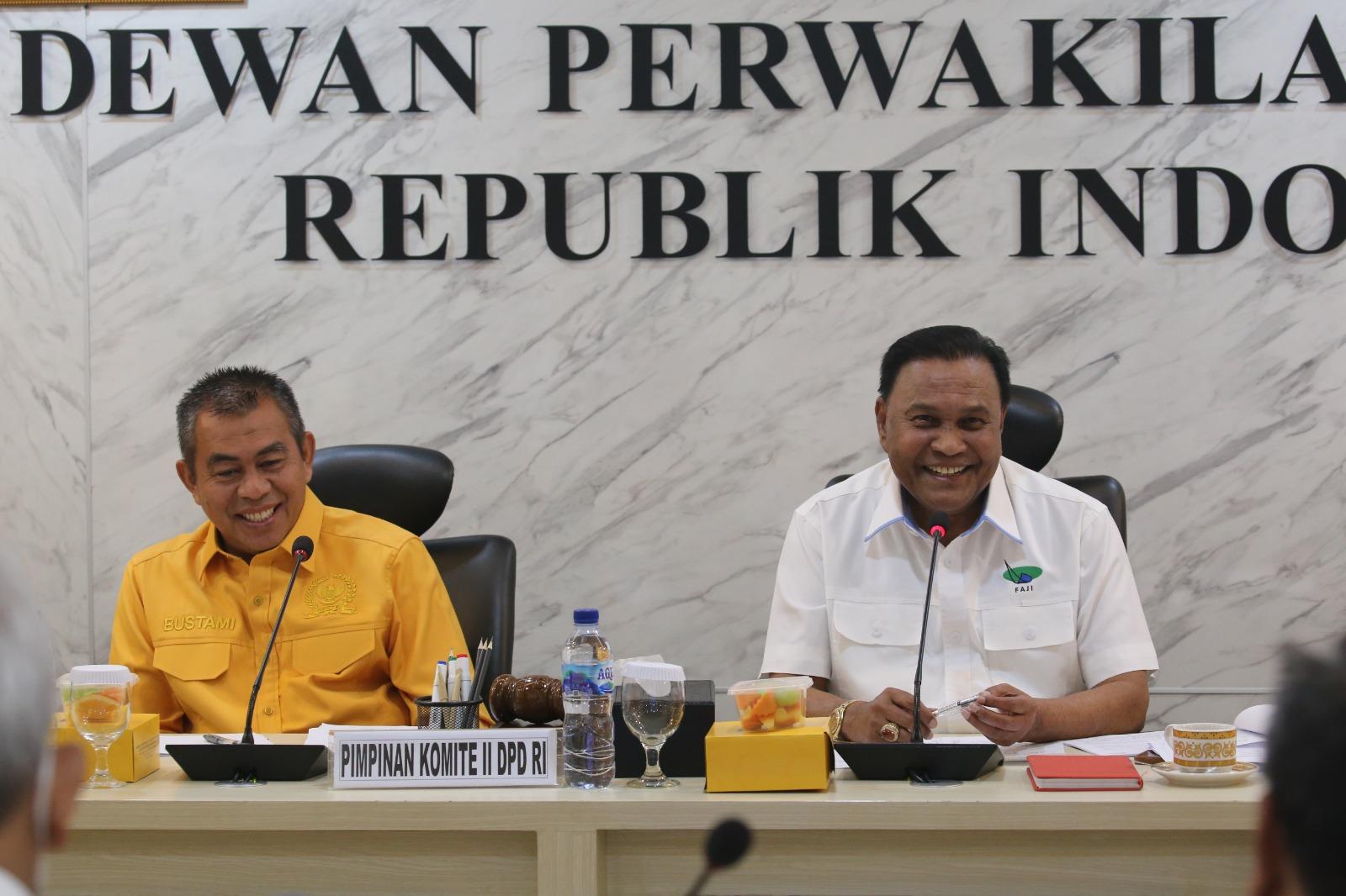Komite II DPD RI Keluhkan Minimnya Infrastruktur Di Daerah