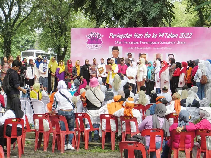 Peringati Hari Ibu 2022, Persatuan Perempuan Sumut Berkumpul Di USU Deklarasikan Sikap