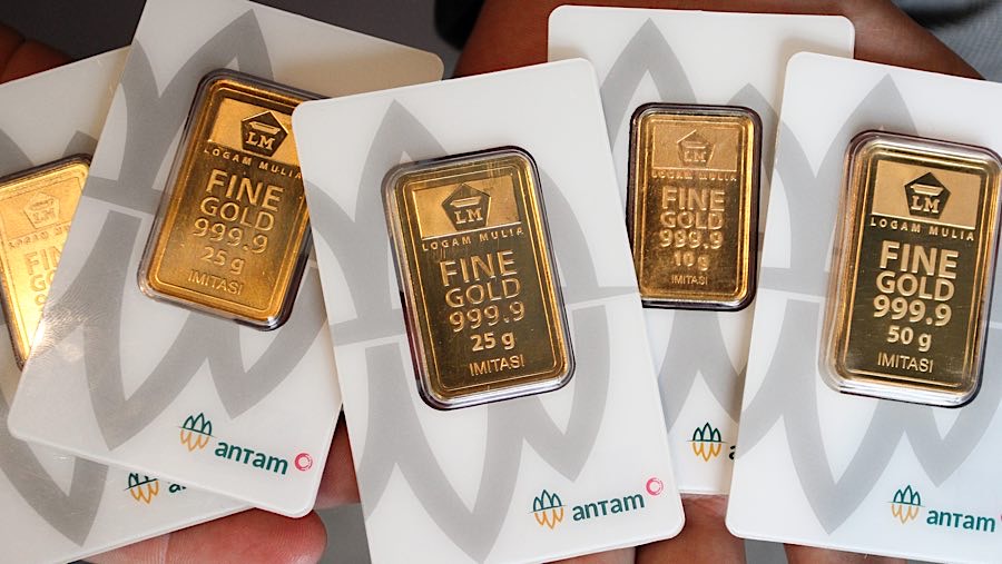 Harga Emas Pegadaian Kompak Naik, UBS Pimpin Penguatan