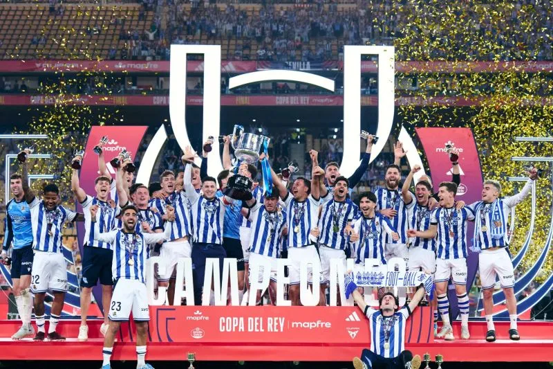 Real Sociedad Juara Piala Raja