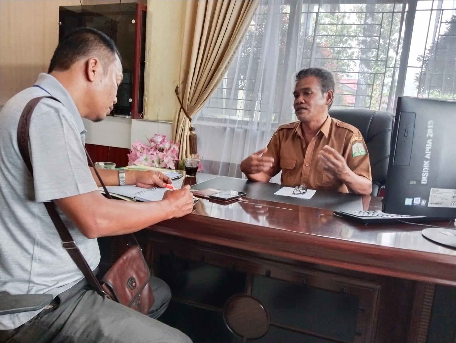 Kacabdin Agara Ingatkan Guru Jangan Absen