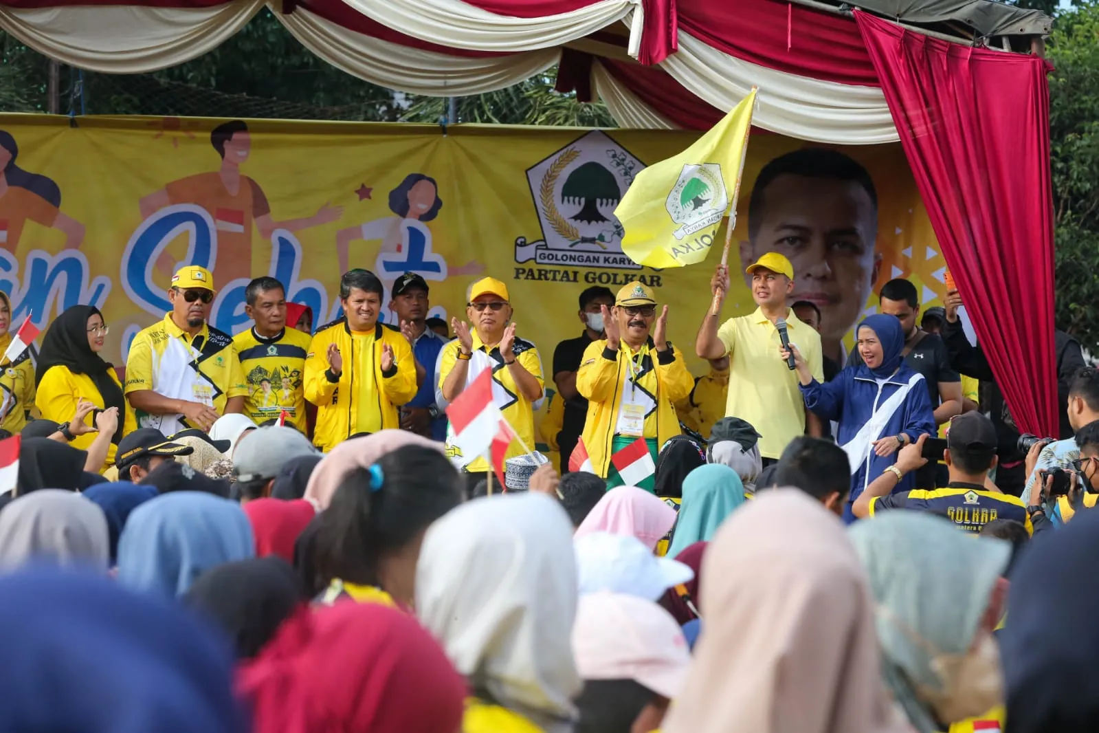 HUT Golkar Berhadiah Umrah, Sepeda Motor