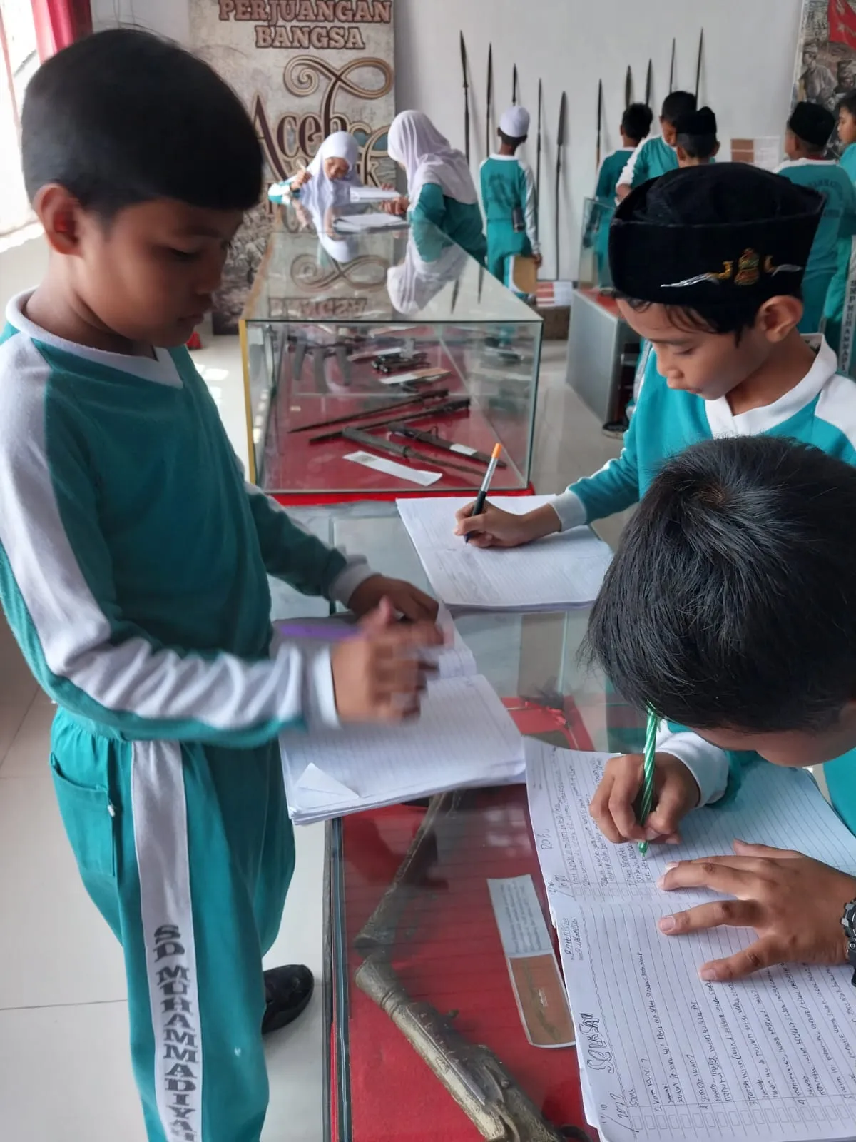 Siswa SD Muhada Kunjungi Museum Langsa