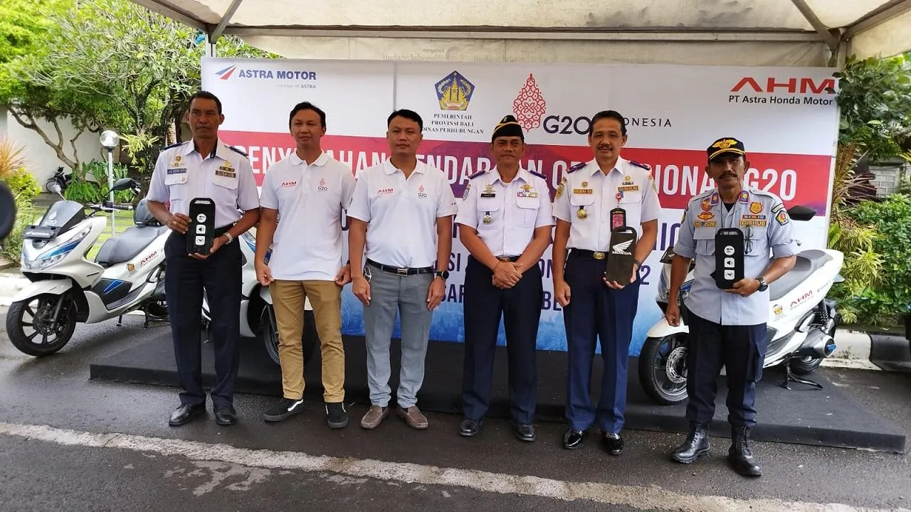 20 Honda PCX Electric Dukung Operasional KTT Presidensi G20