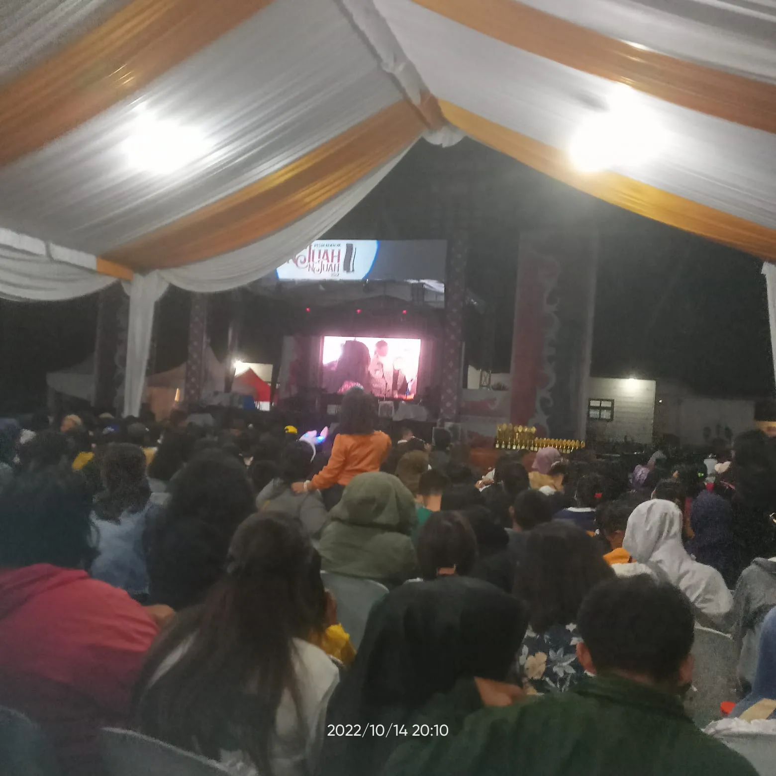 Malam Penutupan, Pengunjung Pesta Budaya Njuah Njuah Tumpah Ruah