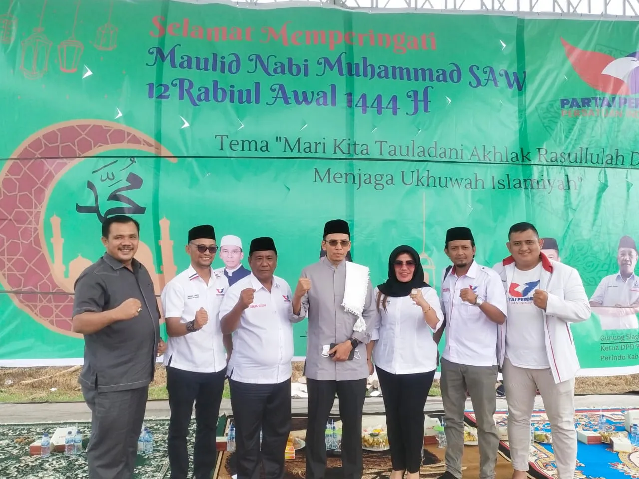 Perindo Peringati Maulid Nabi Di Deliserdang, TGB: Agama Sumber Kearifan Berbangsa