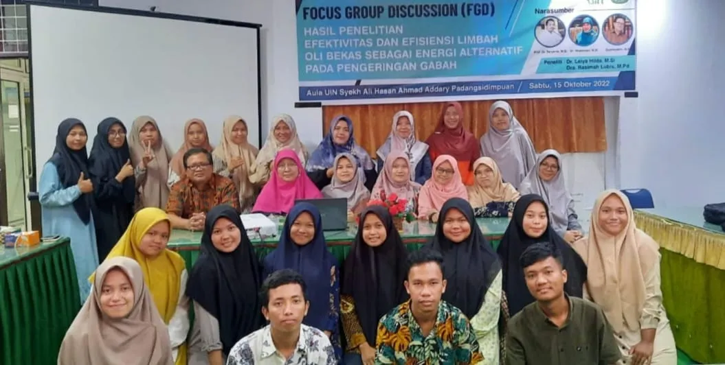 Dosen UIN Syahada Sidimpuan Ciptakan Alat Pengering Padi Berbahan Bakar Oli Bekas