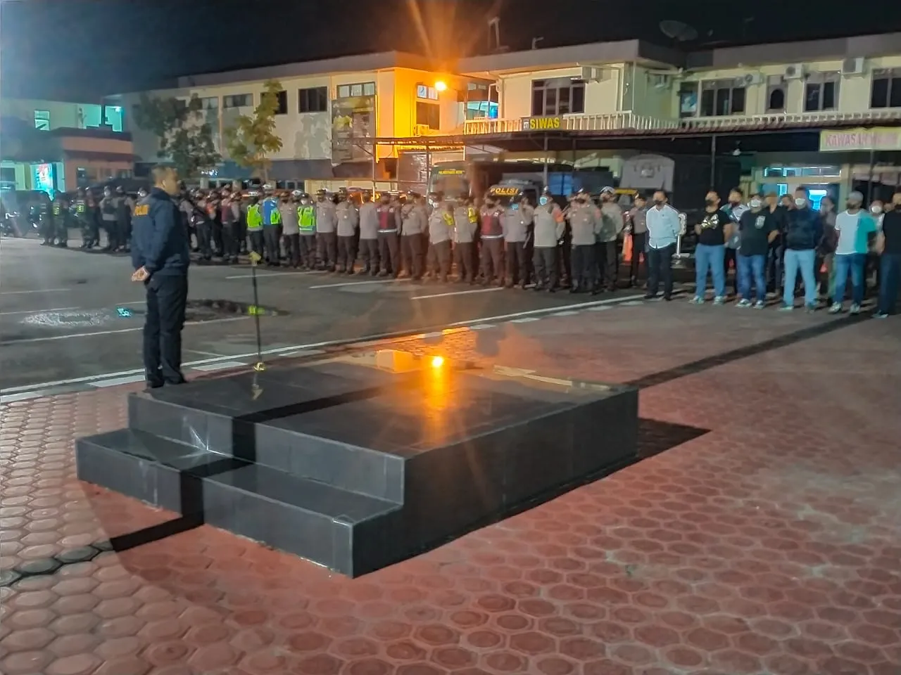 Personil Sispamkota Bertugas Sesuai Prosedur