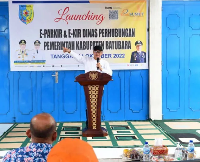 Batubara Terapkan Bayar Retribusi Parkir Dan PKB Melalui QRIS
