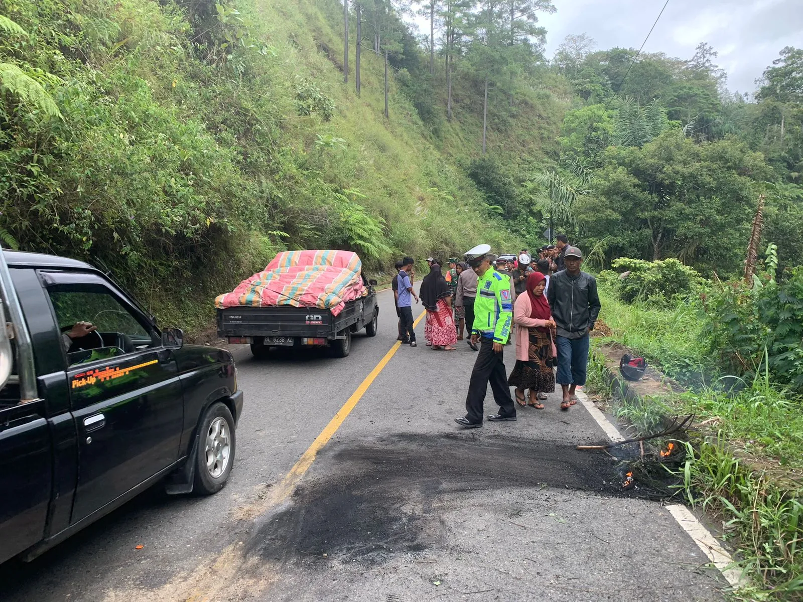 Laka Lantas Di Jalan Umum Bireuen-Takengon Renggut Satu Jiwa