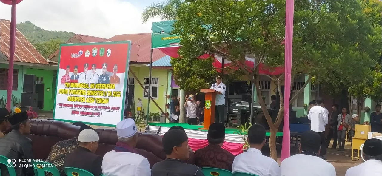 Kodim 0106/Ateng Selenggarakan TNI Manunggal KB Kesehatan Dan Sunat Massal