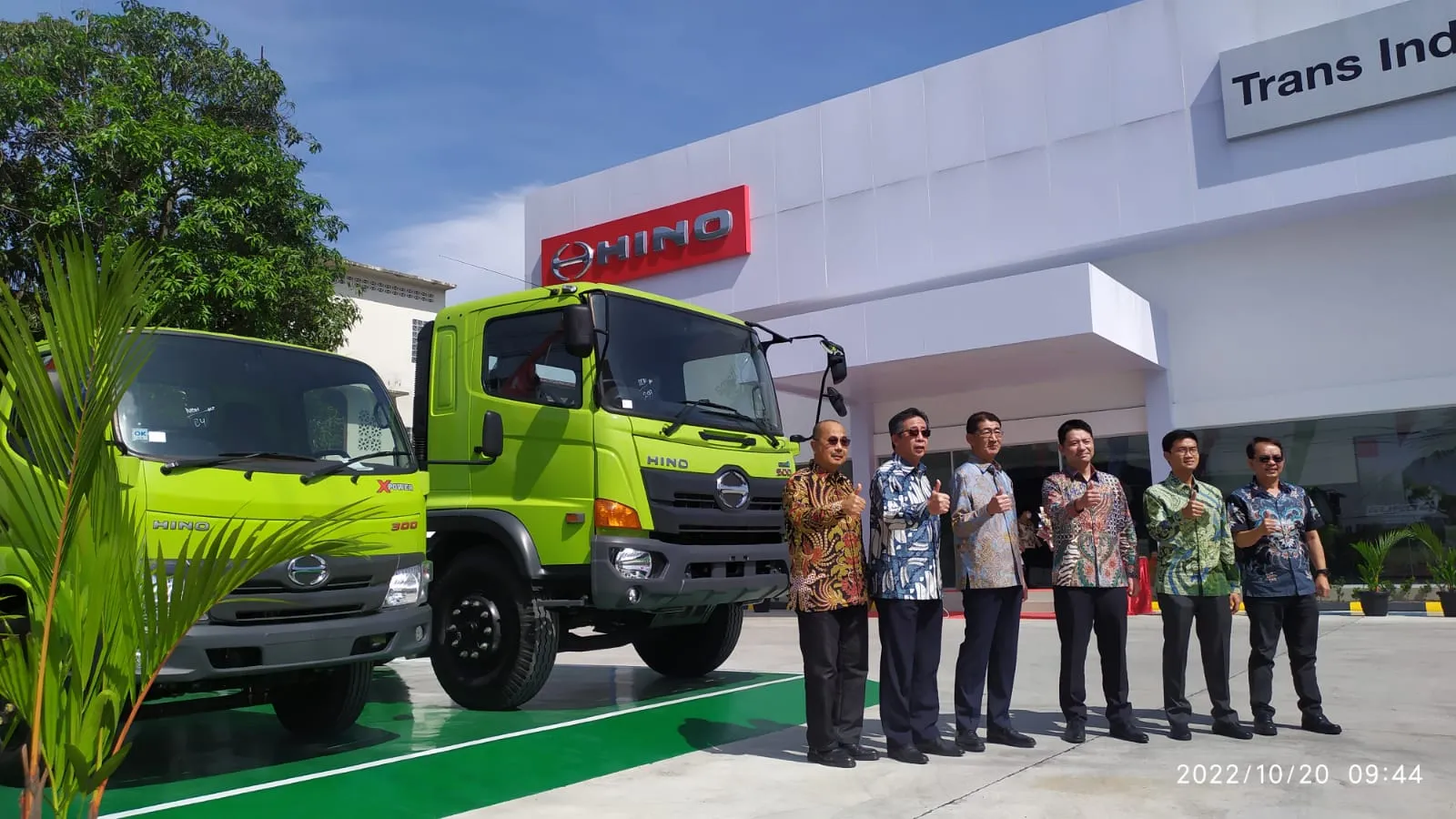 Perkuat Layanan Total Support di Sumut, Hino Buka Diler Baru di Medan