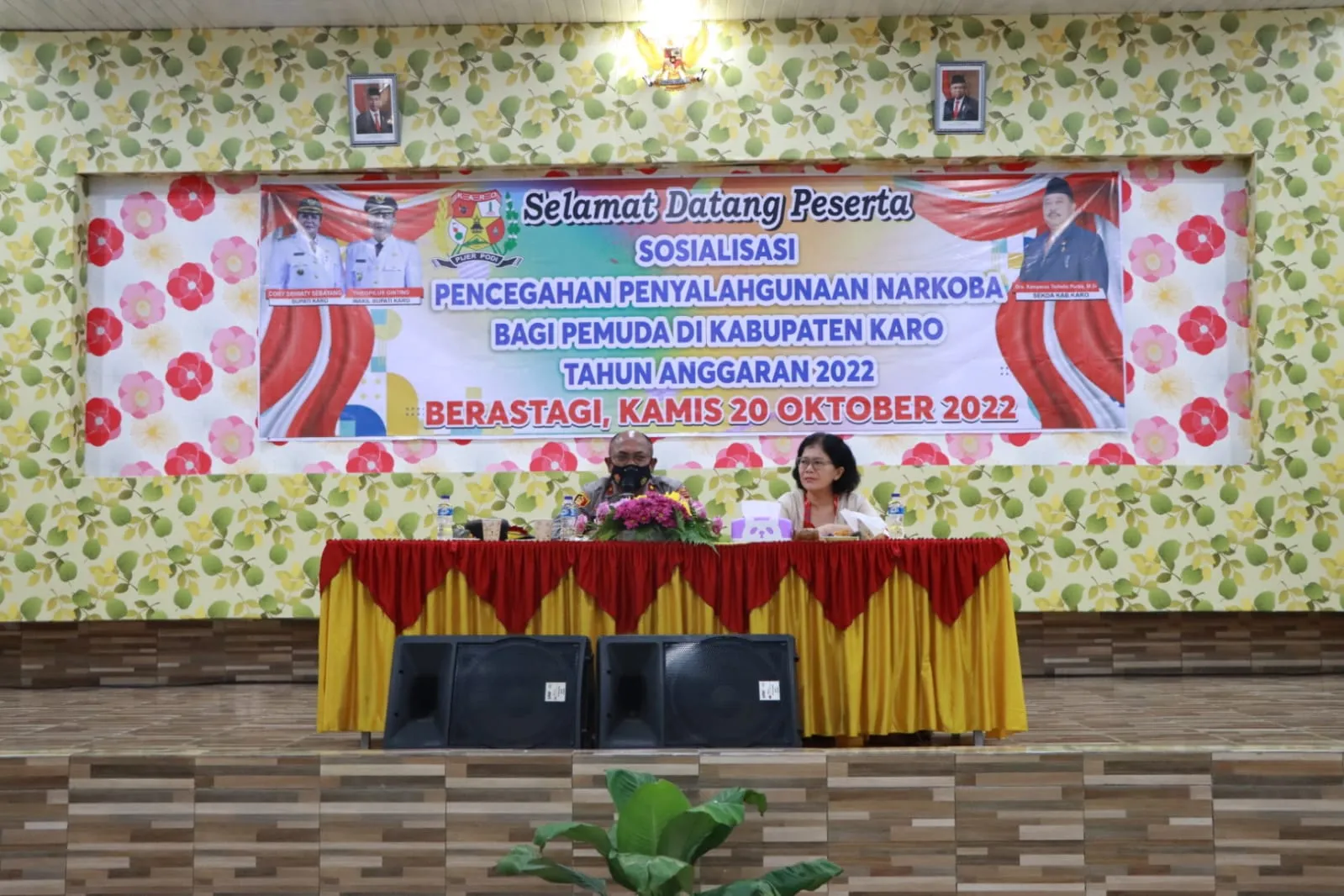Wakapolres Tanah Karo Sosialisasi Bahaya Narkoba Kepada Pelajar