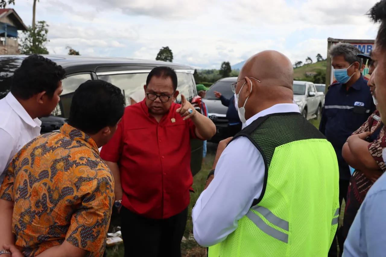 Baskami Inventarisasi Masalah Proyek Peningkatan Jalan Provinsi Tanah Karo