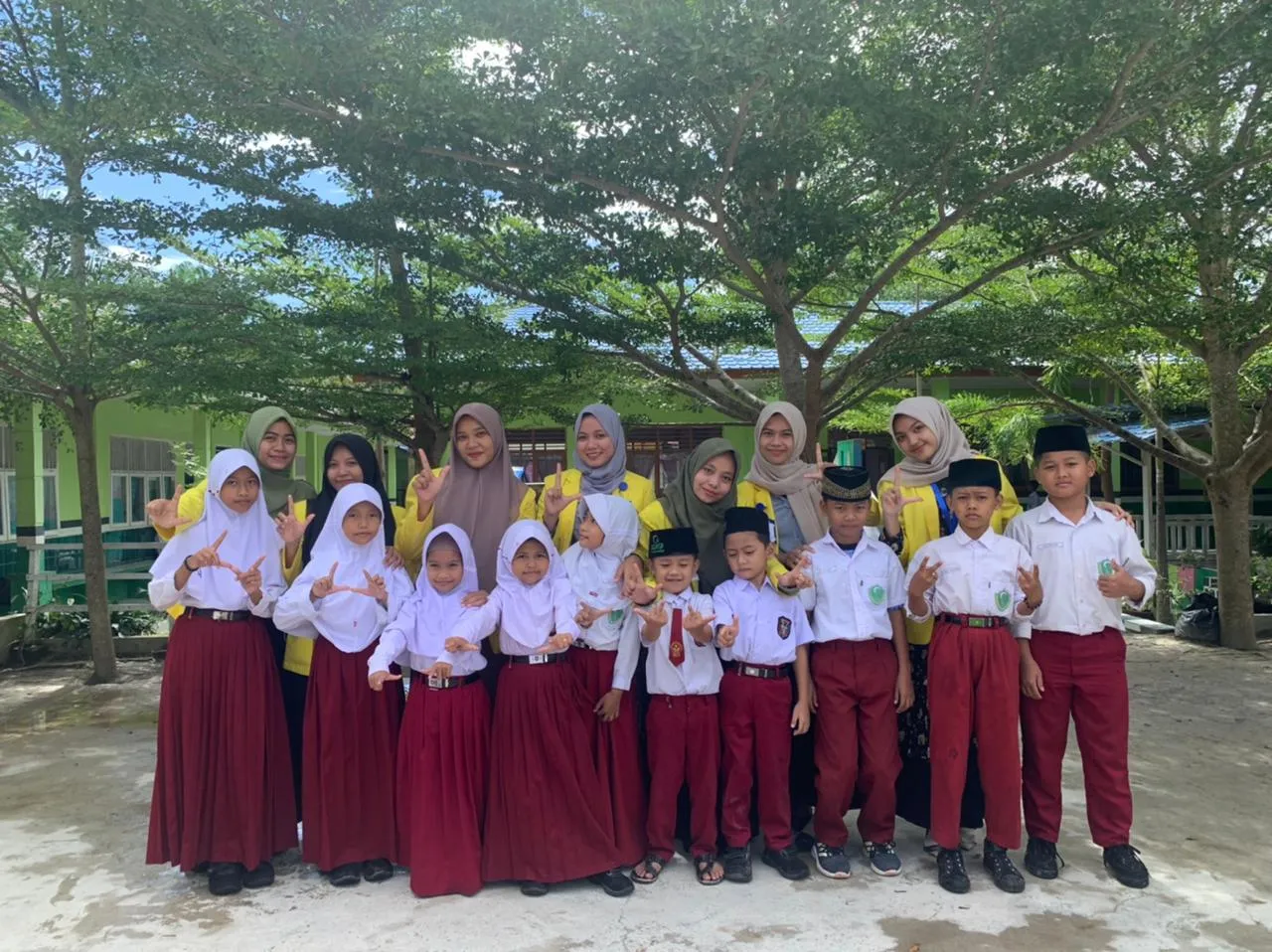 FKIP UNA Terapkan PHBS Usia Dini 
