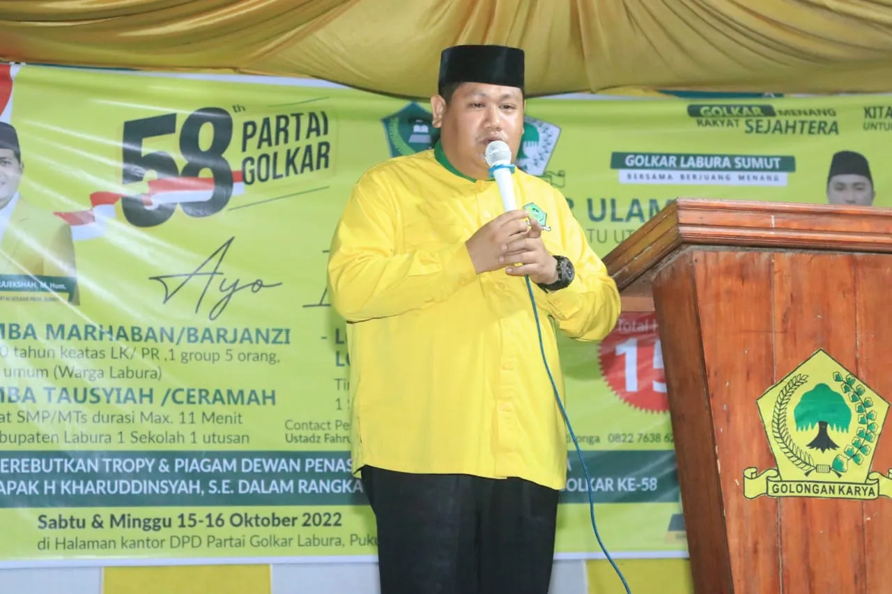 DPD Satkar Ulama Indonesia Acung Jempol Buat Golkar Labura