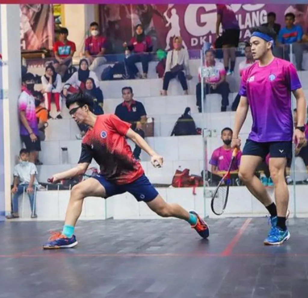 Atlet Squash KONI Aceh Dulang Perak Kejurnas