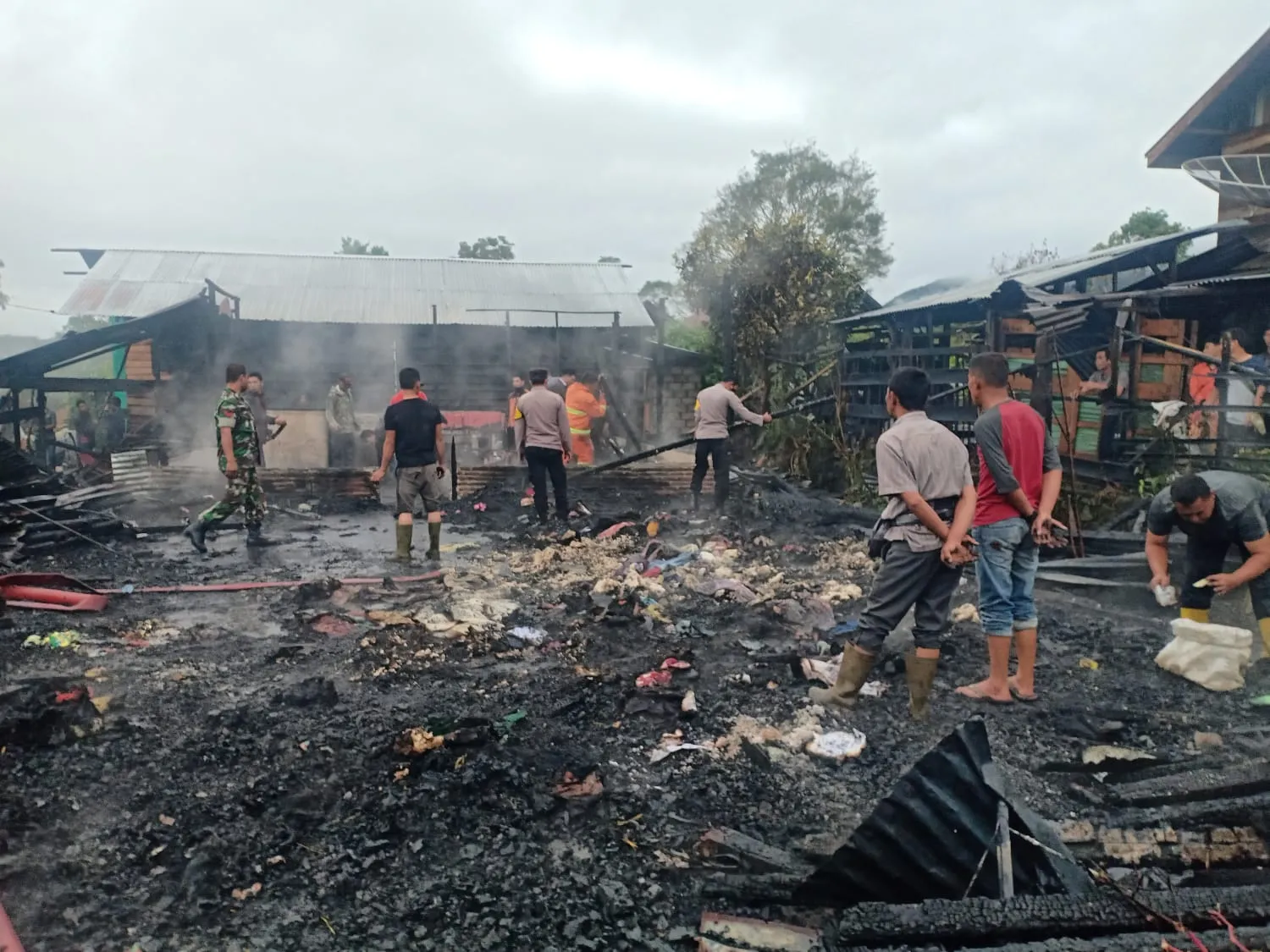 Satu Rumah Terbakar Di Bener Meriah