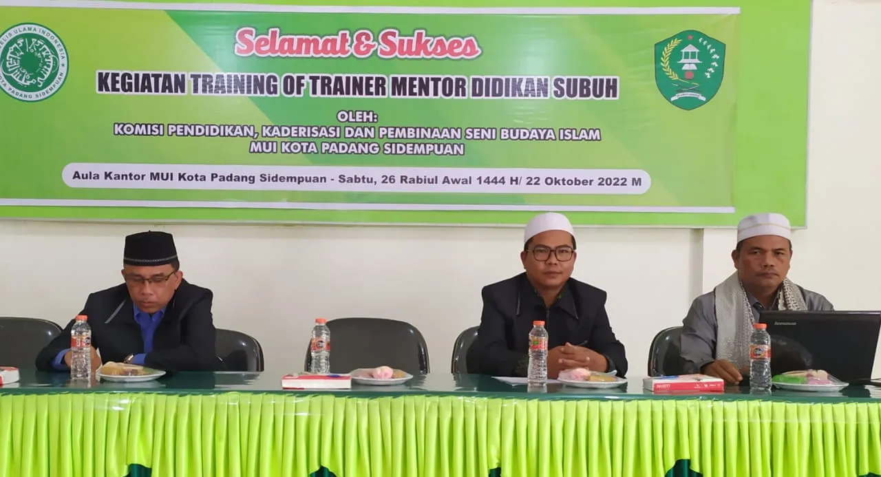Dr.Hamdan Hasibuan, Pimpin Forum Didikan Subuh Padang Sidempuan
