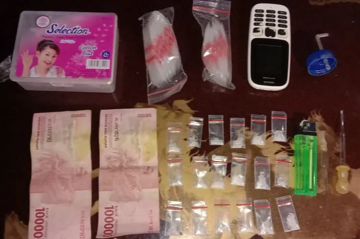 Polres Simalungun Amankan Pemilik 18 Paket Sabu