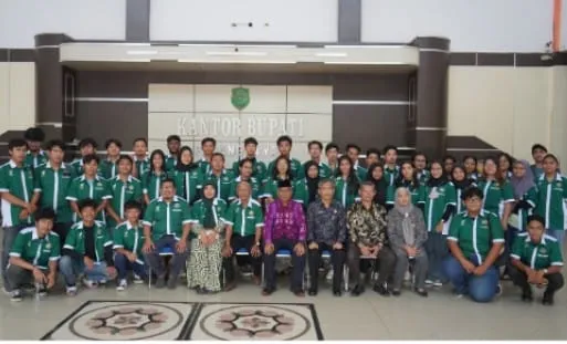 Plt. Bupati Palas Sambut Rombongan Mahasiswa KKN-T USU