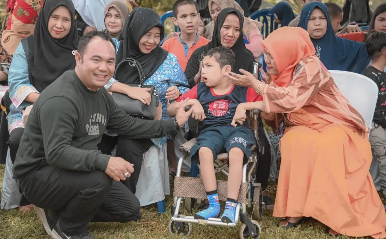 Dinas PPPA Sidempuan Berikan Edukasi Pada Anak Berkebutuhan Khusus