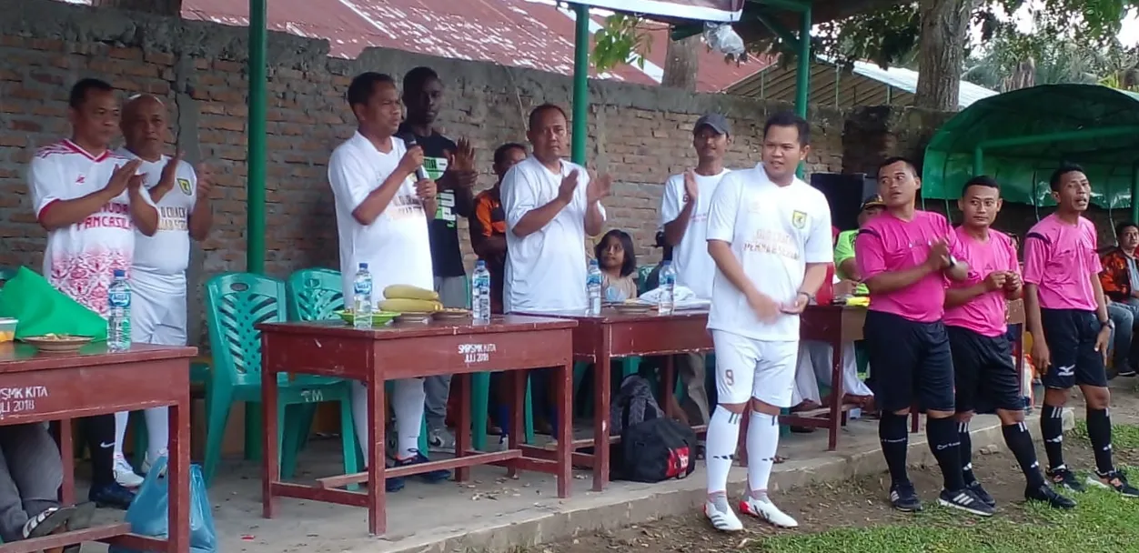 Bupati Sergai Buka Turnamen Sepakbola Old Crack MPC PP
