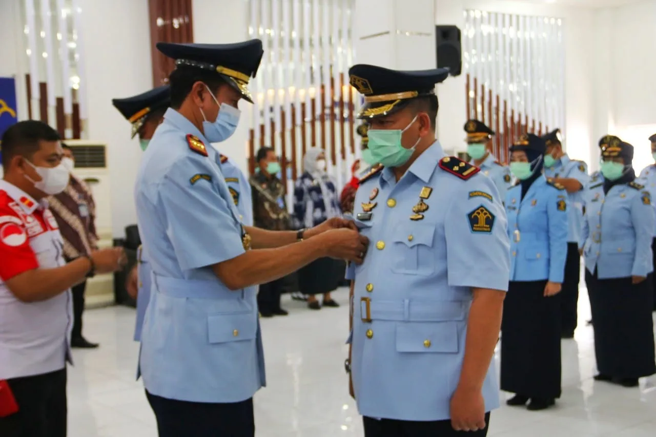 52 Pejabat Administrasi Kanwil Kumham Sumut Dilantik