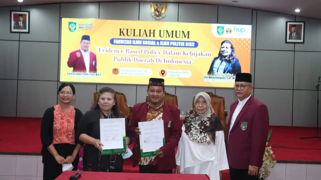 Dosen FISIP UNPAD Kuliah Umum Di UISU Tentang Urgensi EBP Dalam Kebijakan Publik<br> 