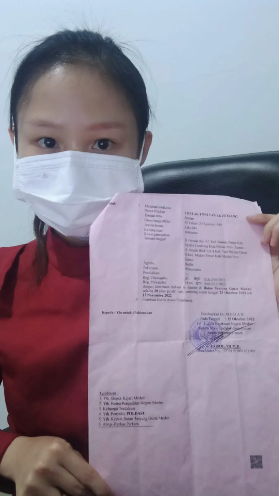 Dugaan Kriminalisasi, Erlisa Minta Keadilan Hukum Kepada Kapolri