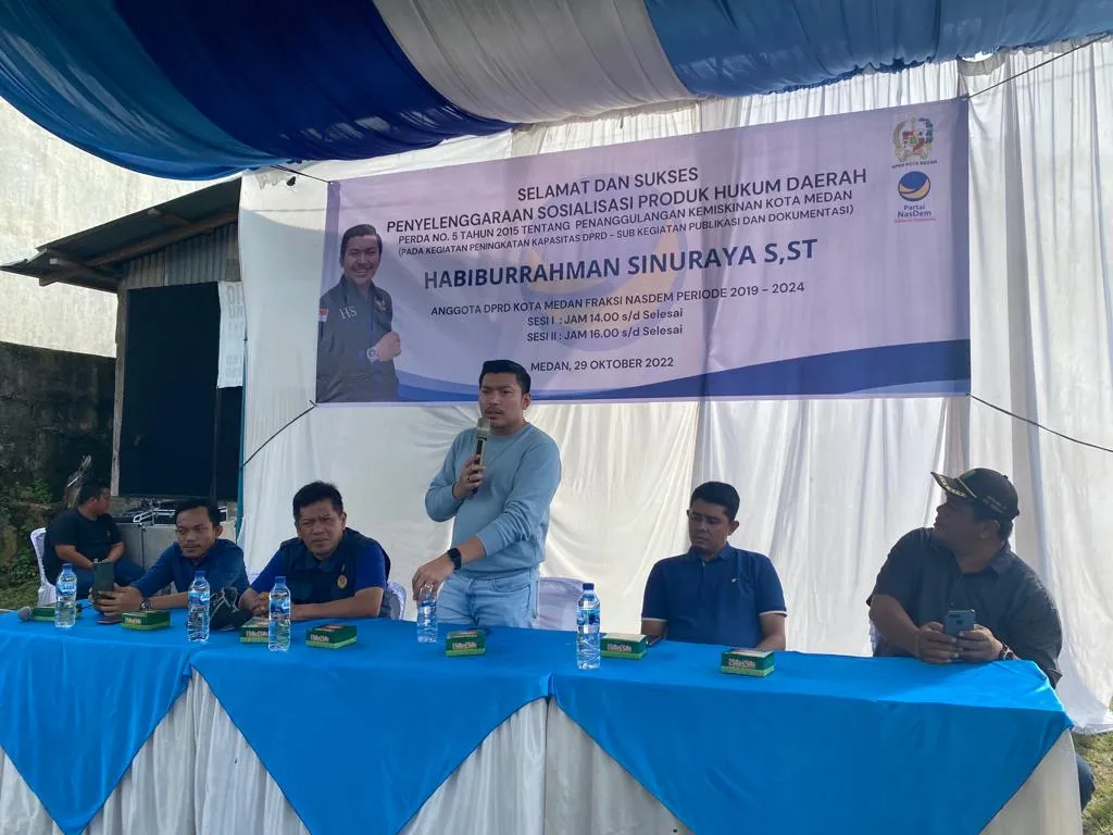 Habiburrahman Sinuraya Dorong Kemensos Tambah Kuota PHK Warga Kota Medan