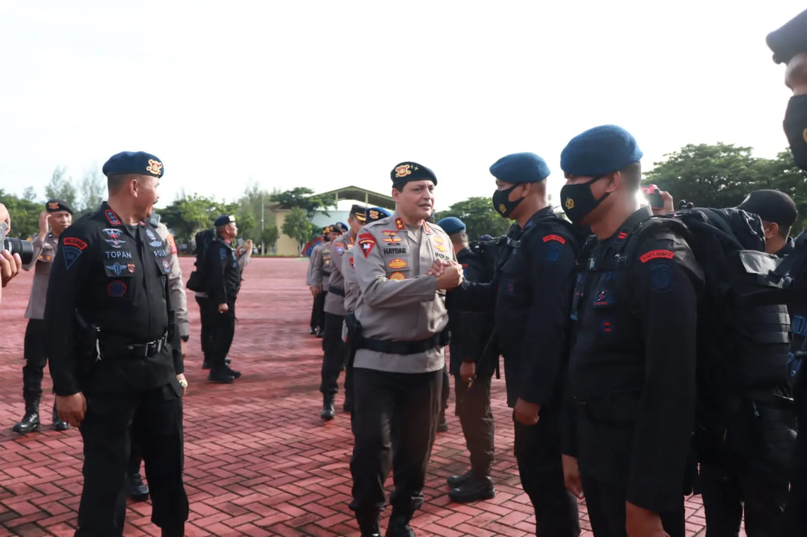 210 Personel Satbrimob Polda Aceh Ikut Pengamanan KTT G20 Di Bali