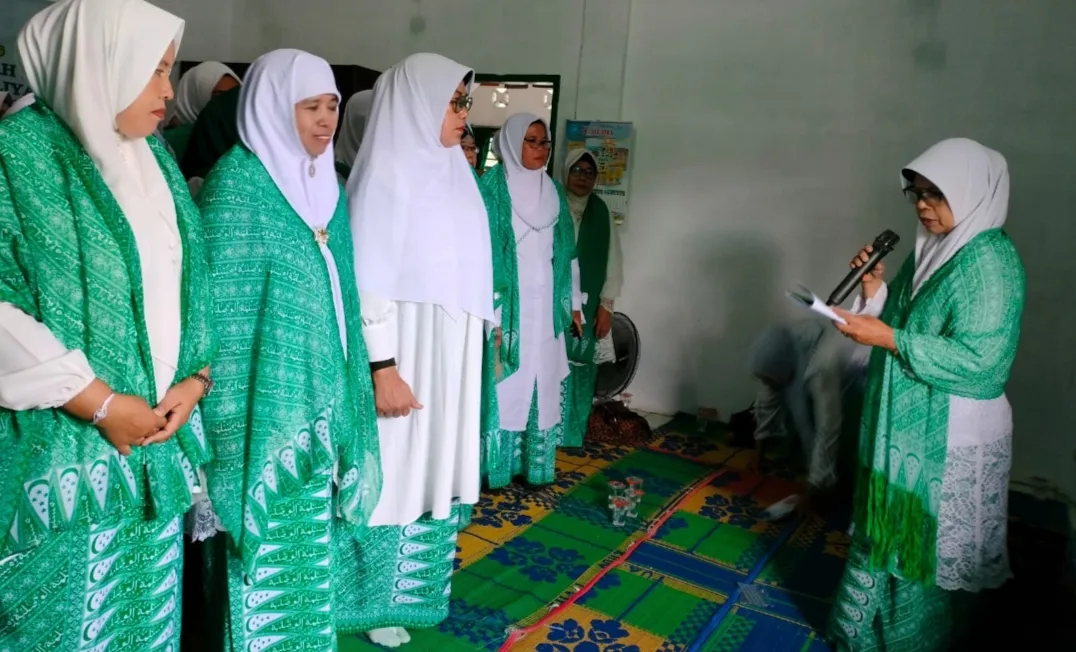 Muslimat Al Washliyah Sumut Lantik PD Muslimat Tebingtinggi