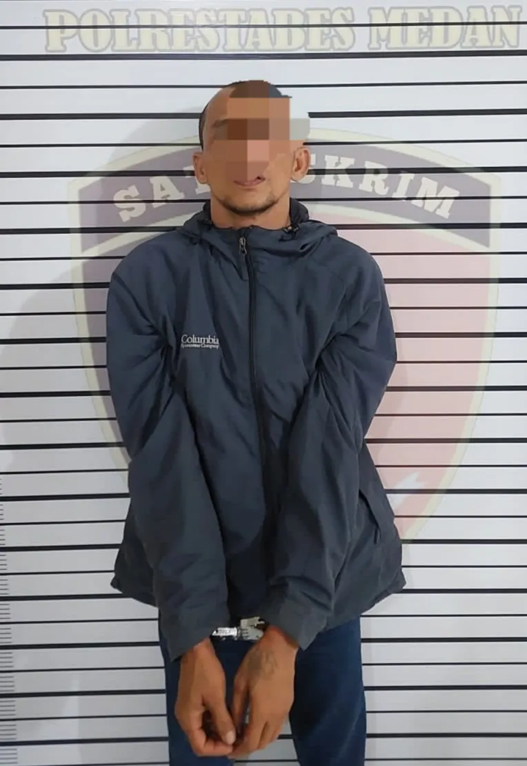 Terekam CCTV, Pelaku Curanmor Diringkus Polsek Medan Timur