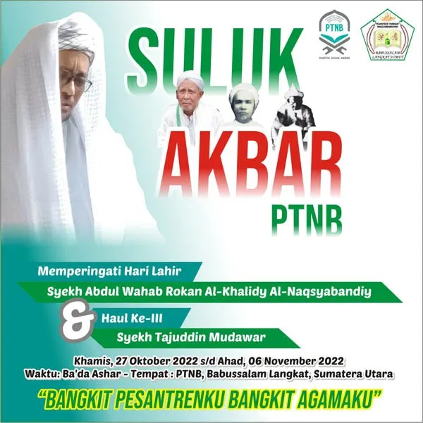 PTNB Gelar Suluk Akbar 10 Hari 10 Malam Di Kampung Religi Besilam