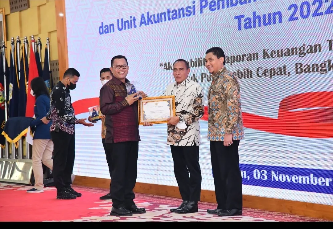 Pemkab Toba Raih WTP 6 Kali Berturut-turut Dari BPK RI