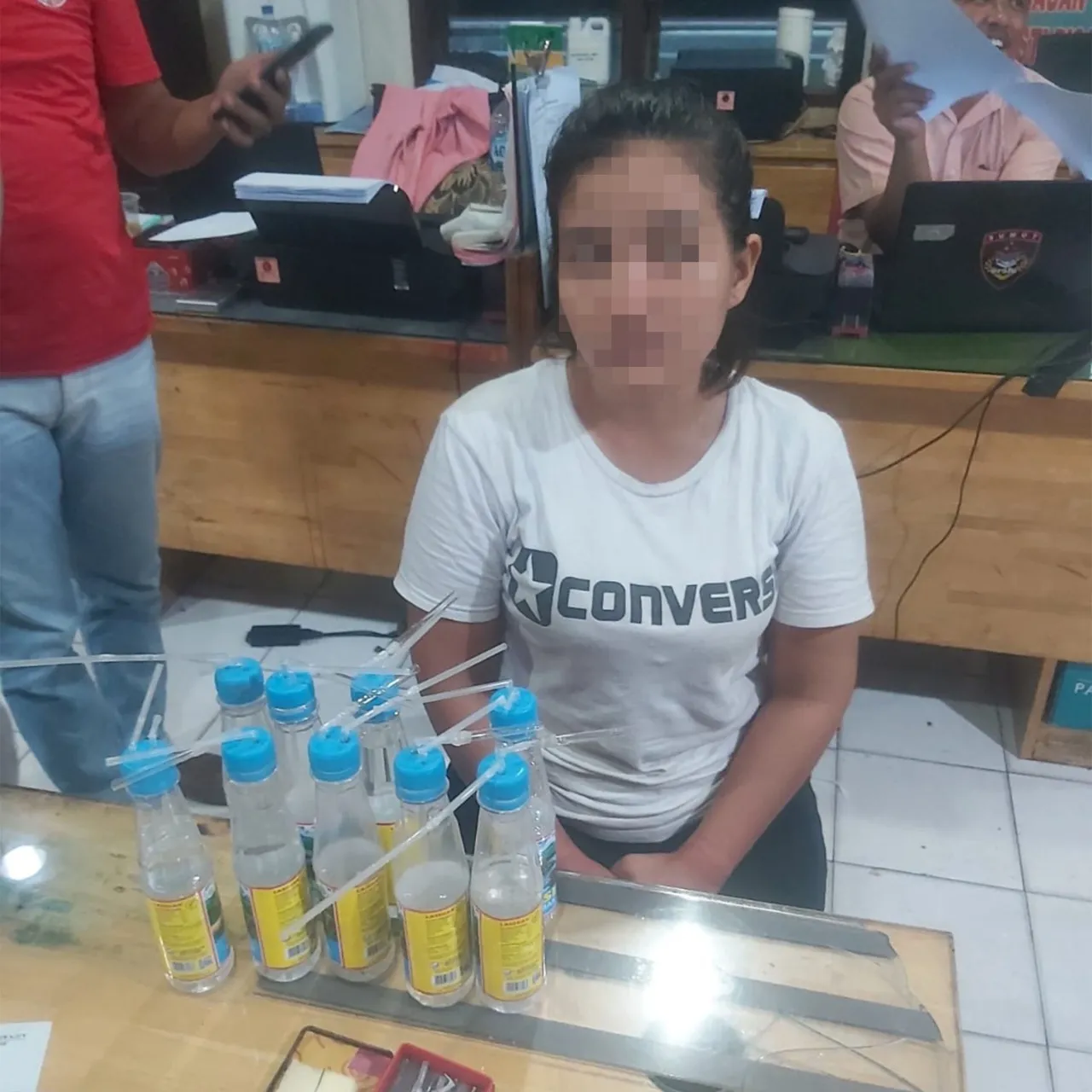 Barak Narkoba Sei Mencirim Digerebek, Wanita Penjaga Loket Sabu Diciduk