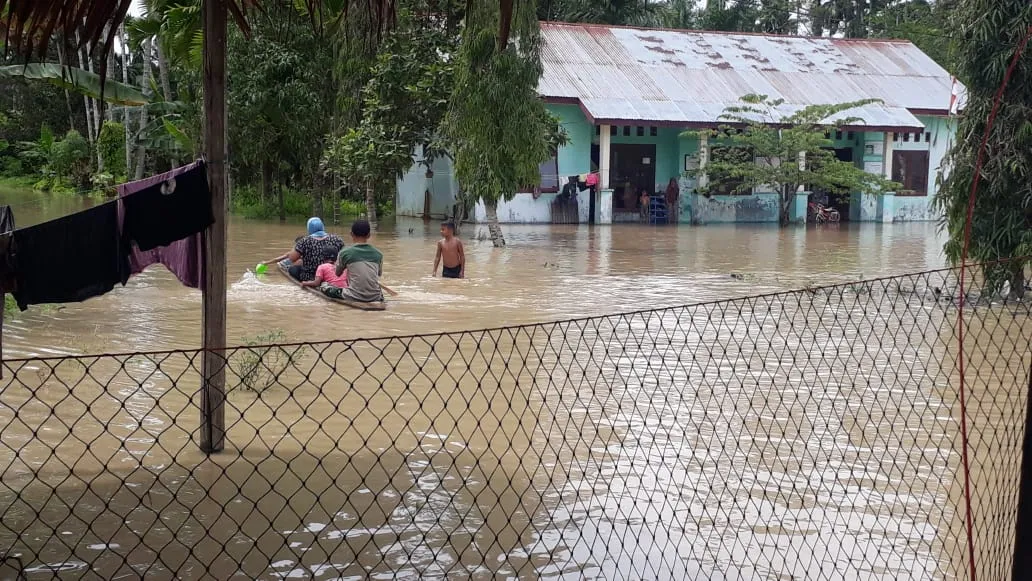 Tujuh Kecamatan Di Aceh Timur Dikepung Banjir