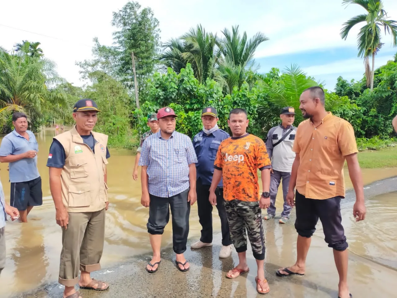 Banjir Aceh Barat Menyurut, Pj Bupati Minta  Lintas Instansi Terus Siaga