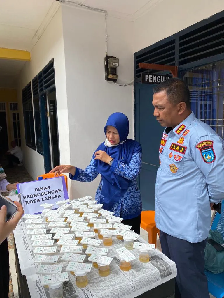 Dua Tenaga Kontrak<br>Dishub Positif Narkoba