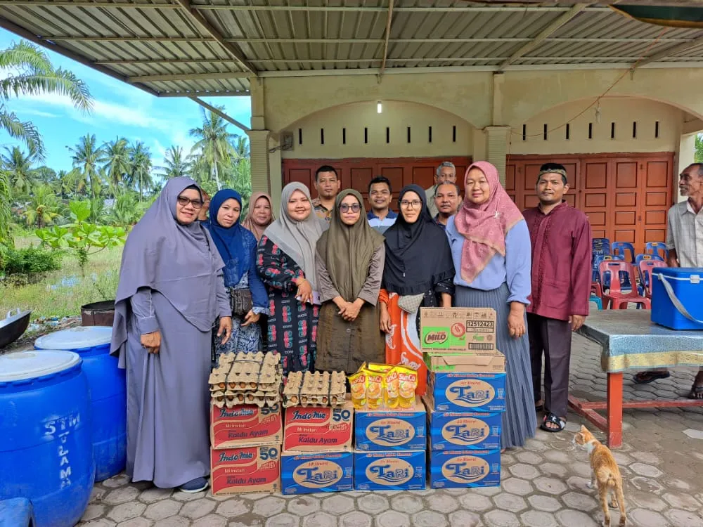 USCND Salurkan Bantuan Korban Banjir Aceh Tamiang