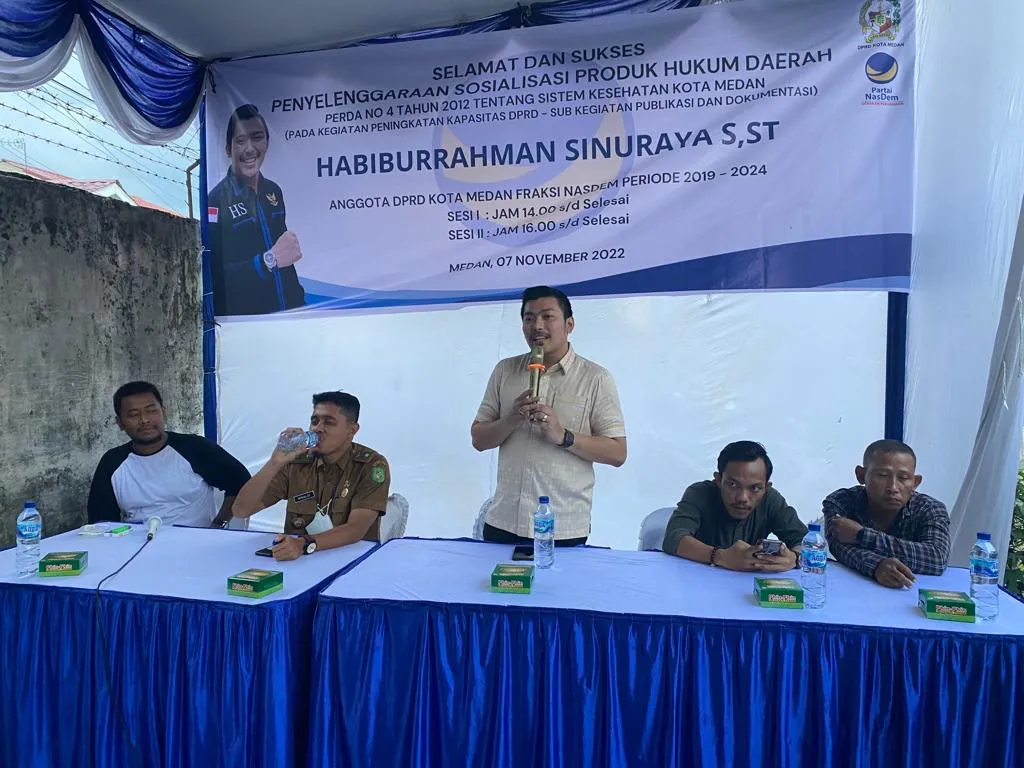 Sosper Habiburrahman Sinuraya, Warga Diminta Manfaatkan BPJS Gratis dan Jampersal