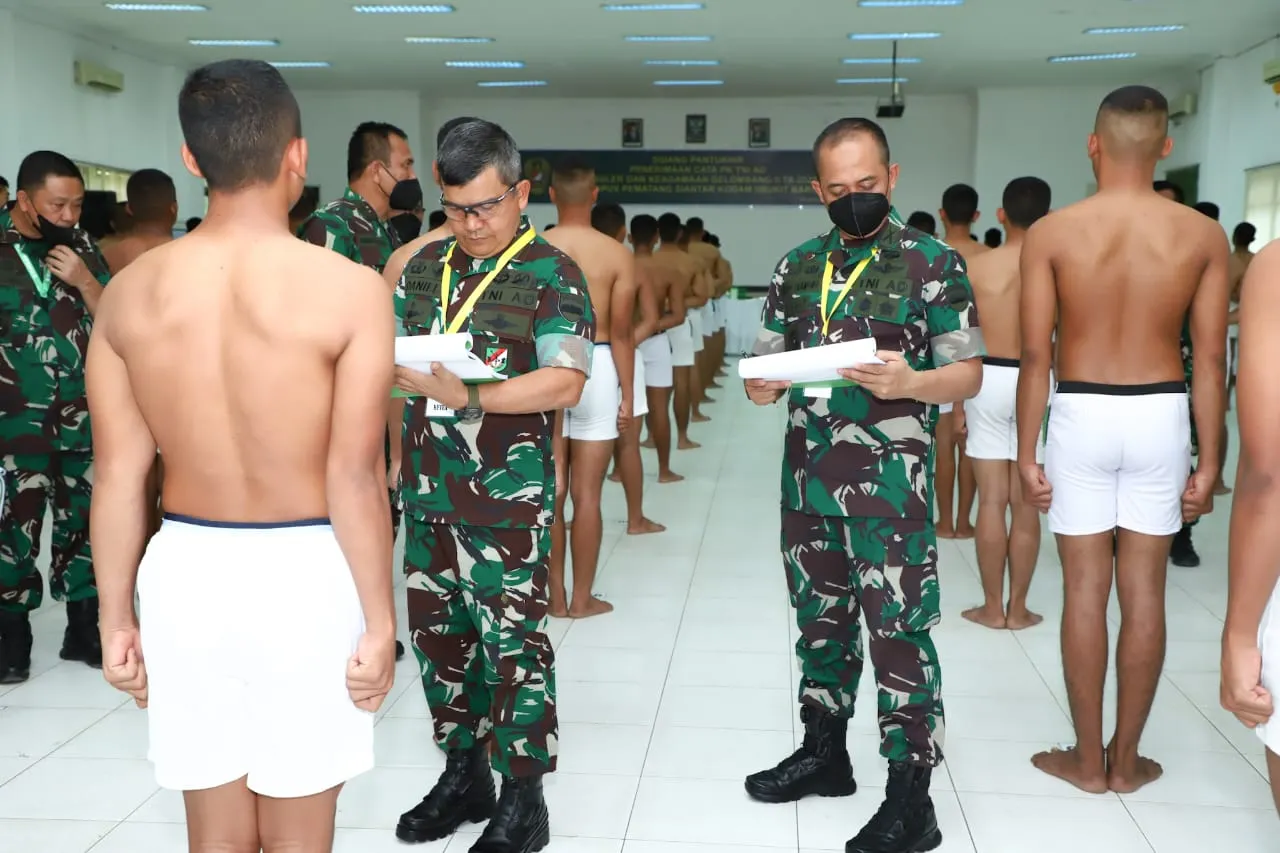 Pangdam I/BB Pimpin Sidang Pantukhir Tamtama PK TNI AD Reguler Dan Keagamaan Gel. II TA 2022