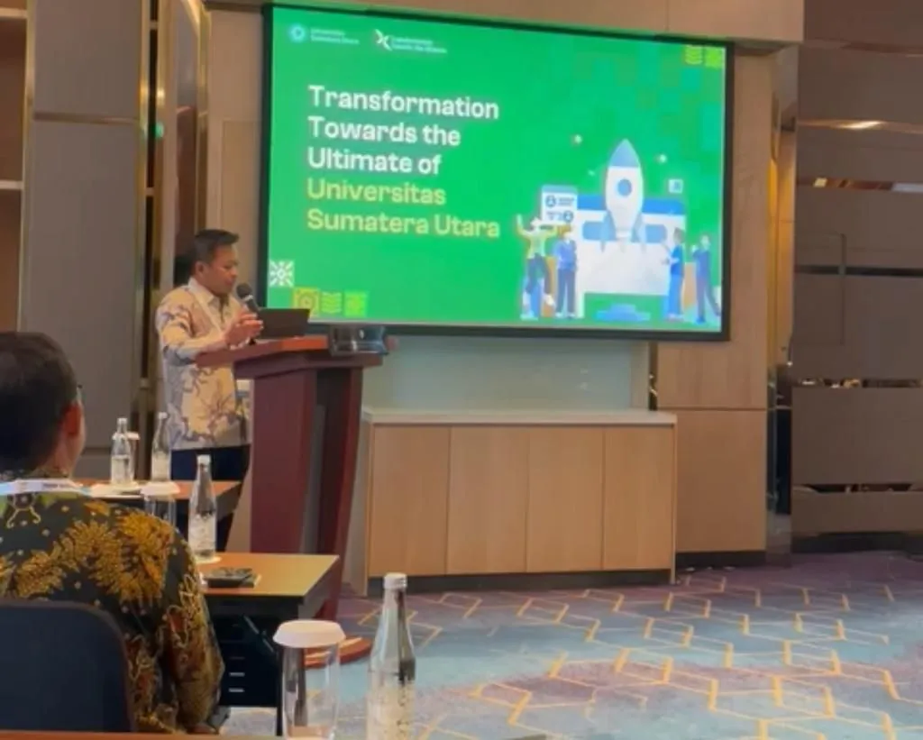Rektor USU Paparkan Materi Equality Opportunity For All