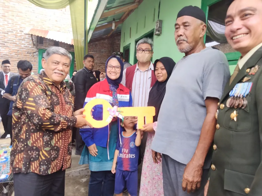 Pertamina Peduli Bantu 10 Unit Rumah Sehat & Intervensi Gizi Di Deliserdang