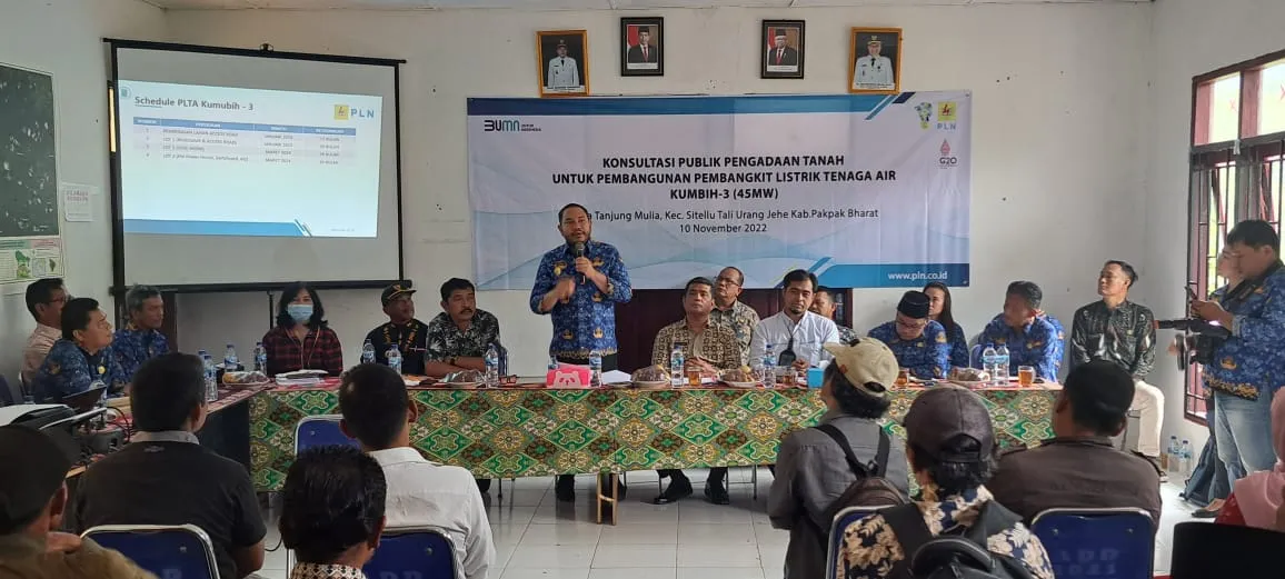 Percepatan Pembangunan PLTA Kumbih-3, PLN UIP Sumbagut Gelar Konsultasi Publik