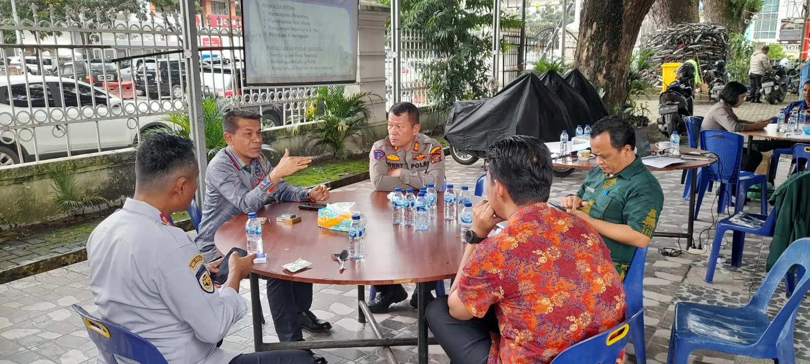 Kasatlantas Pimpin Rapat Koordinasi Perubahan 12 Jalur Lalu Lintas Di Medan