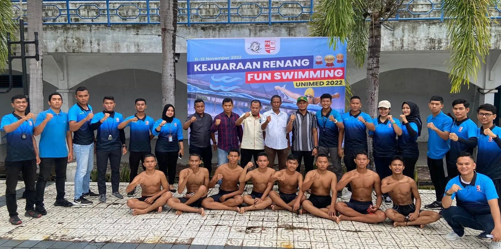 Mahasiswa PKO FIK Selanggarakan FUN Swimming Unimed 2022