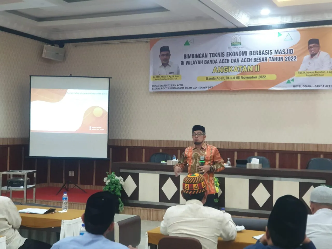 DSI Aceh Menggelar Bimtek Ekonomi Berbasis Masjid.