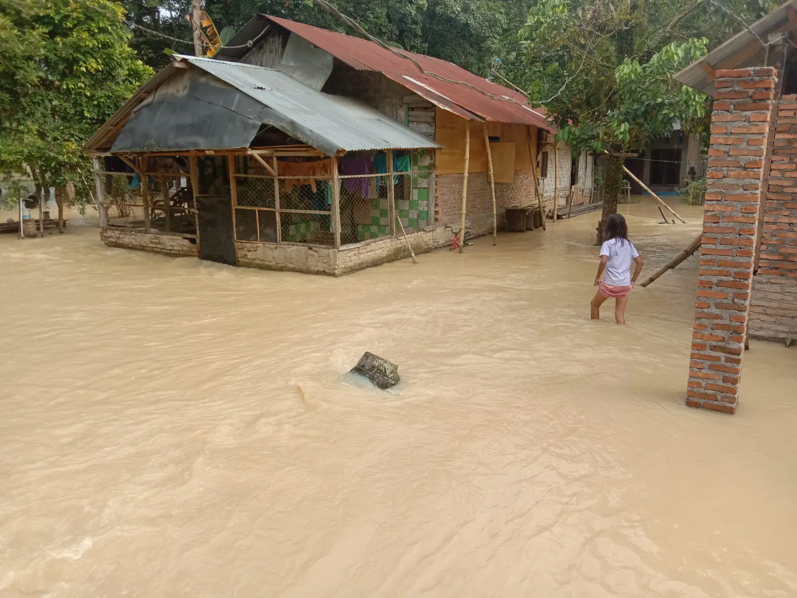 2.440 KK Terdampak Banjir Di Sergai